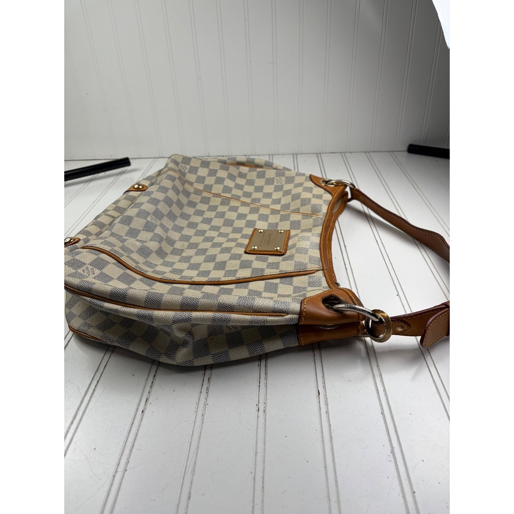 Louis Vuitton Vintage Damier Azur Canvas Hobo Galliera PM Shoulder Bag $1600 - Picture 8 of 16